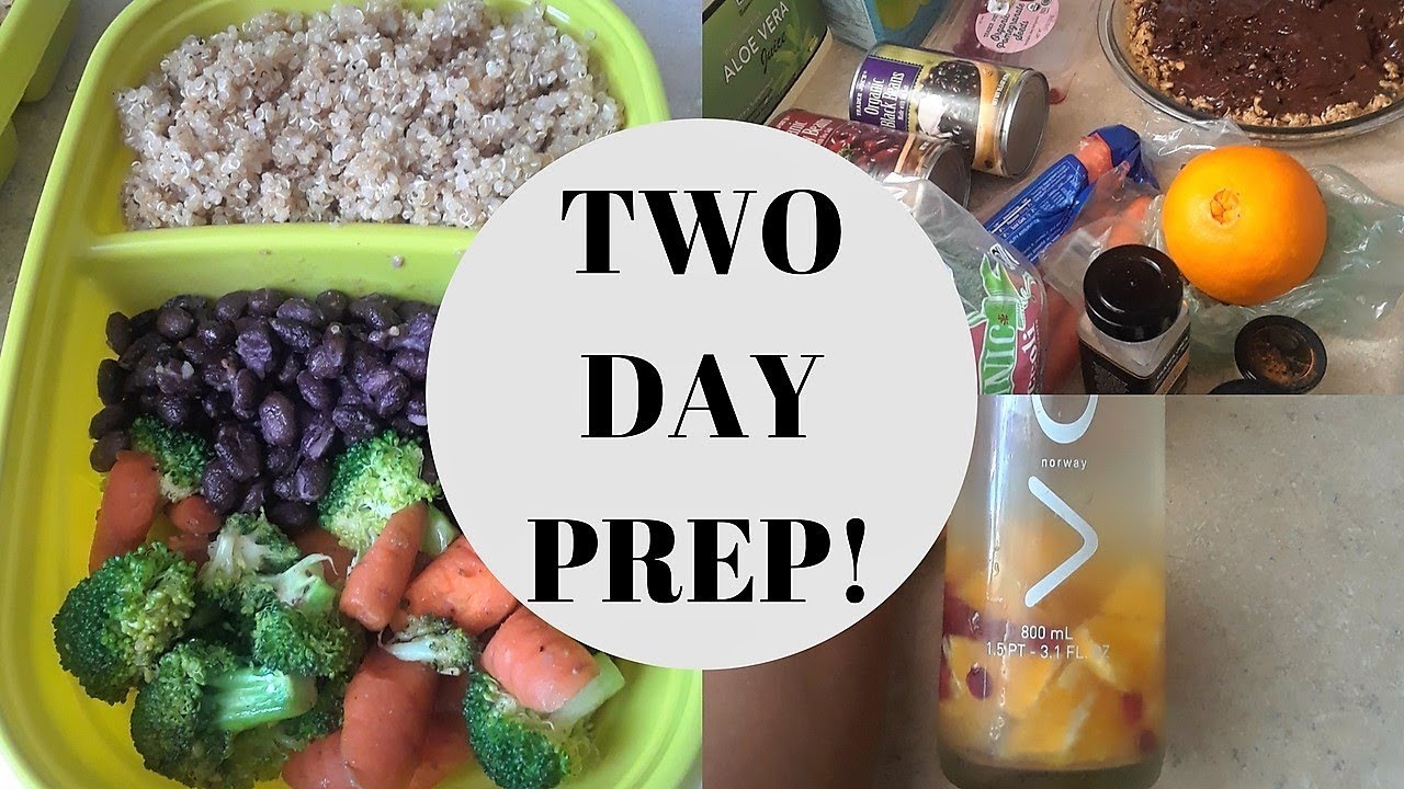 How I Eat healthy All Week || 2 day Meal Preps - YouTube