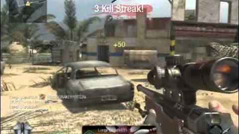 Black Ops FFA Sniping on Firing Range-Starvin Ghandi