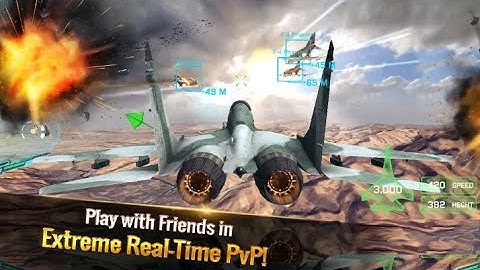 ace fighter: modern air combat jet warplanes gameplay