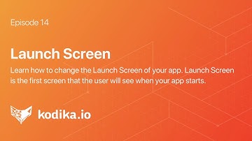 14-Launch Screen | How to Make an iOS App