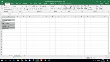 Cara Membuat Data Validation di Microsoft Excel