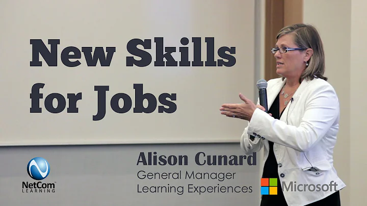 New Skills for Jobs by Alison Cunard, GM Learning ...