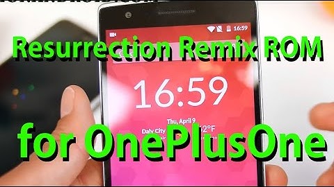Resurrection Remix ROM for OnePlus One - Better Alternative to Oxygen OS!