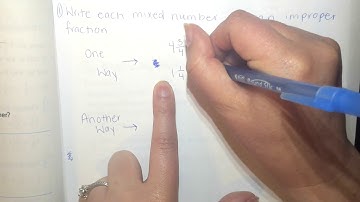 Subtract Mixed Numbers: Chapter 9 Lesson 7