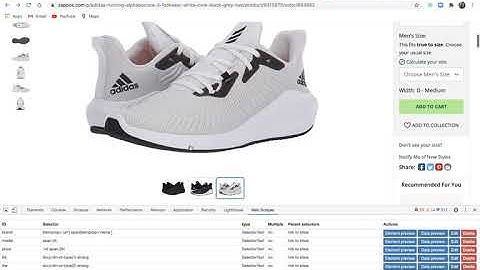 BA 322 | Business Analytics | Data Scraping using Google Chrome Web Scraper