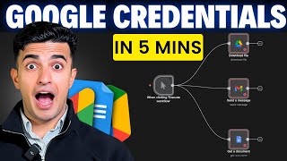 How to Set up Google credentials in n8n (2025) | Beginner guide
