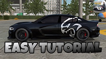 How to make HELLCAT logo | carparkingmultiplayer NEW UPDATE