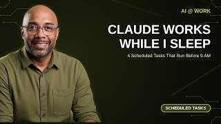 I Let Claude Do the First Hour of My Workday (Claude Scheduled Tasks)