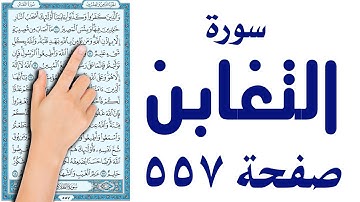 سورة التغابن صفحة 557