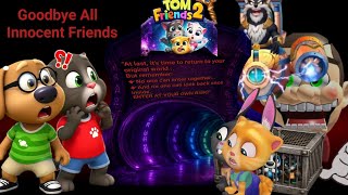 Goodbye All Innocent Friends! | Raccoon Boss's Magic Tunnel Rules | Tom Friends x Roblox - Among Us screenshot 3