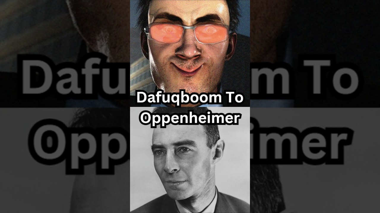 DAFUQBOOM (SKIBIDI TOILET CREATOR) TO OPPENHEIMER - Six Degrees of seperation (ROBLOX EDITION)
