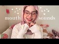 Asmr  fast mouth sounds inaudible whispers mic rubbing eartoear tingles