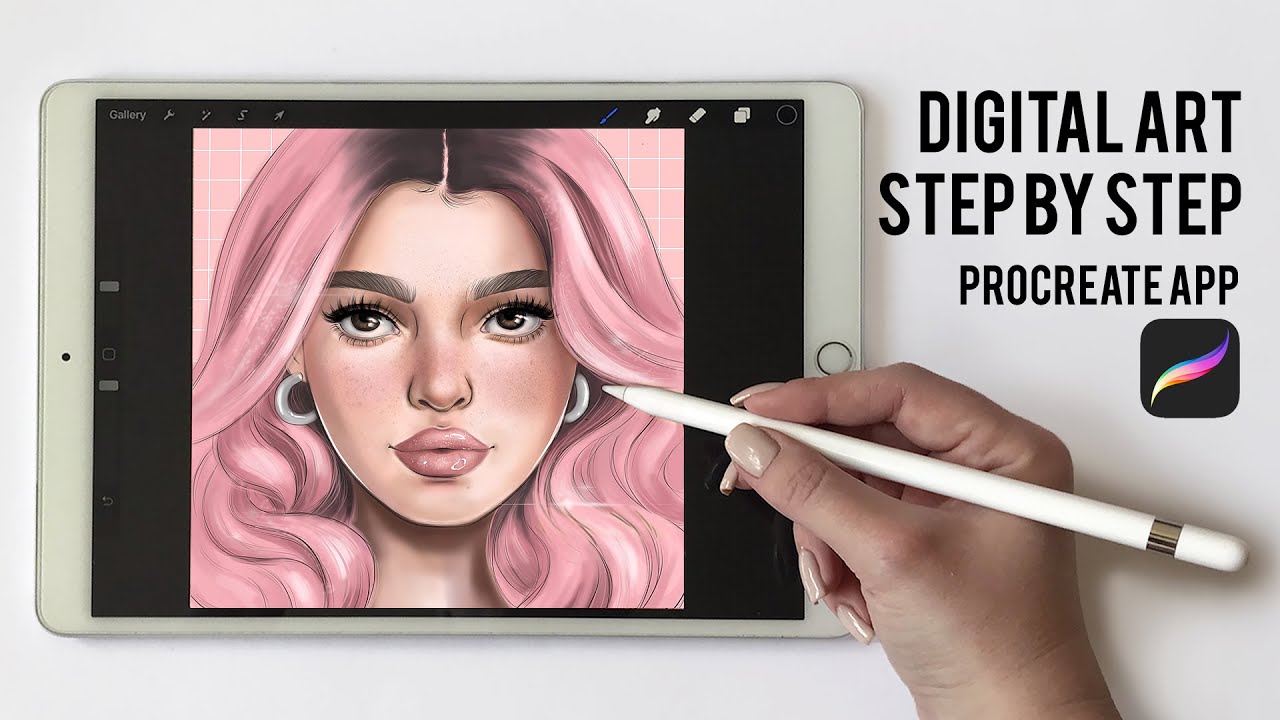 digital art tutorial digital art tutorial procreate