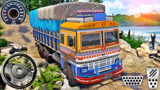 Uphill Lorry Cargo Truck Driving - Offroad Indian Truck Driver Simulator 3D - Android Gameplay screenshot 2