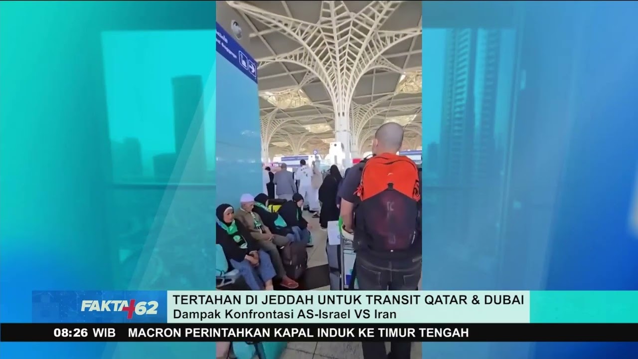 58 Ribu Jemaah Umrah Tertahan Imbas Perang di Timur Tengah