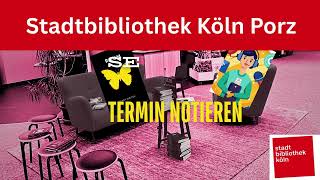 Diary Writer: Lesung: 21.11.25: Bibi Porz 🎉 sei dabei!#lesung #bibliothek  #köln  #Stadtbibliotheken