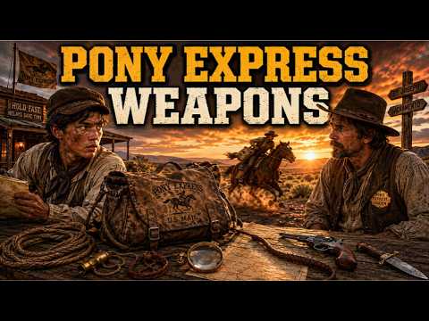 28 Lost Self-Defense Tools Pony Express Riders Carried That Could Save Your Life.