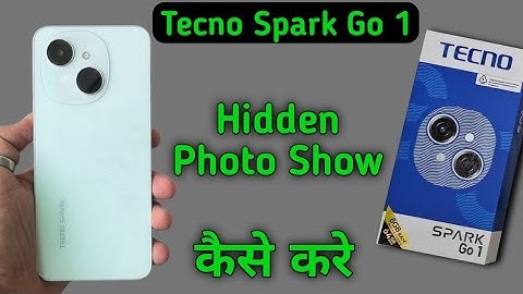 Tecno Spark Go 1 hide photo kaise dekhe, how to see hidden photos in tecno, how to unhide photo in t