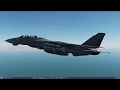 Применение ракет воздух-воздух на F-14B "Tomcat" в DCS World