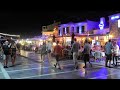 The Nightlife Street Scene in Marmaris, Turkey