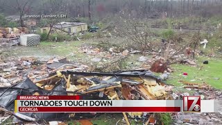 VIDEO: 22 dead after tornadoes hit Lee County, Alabama