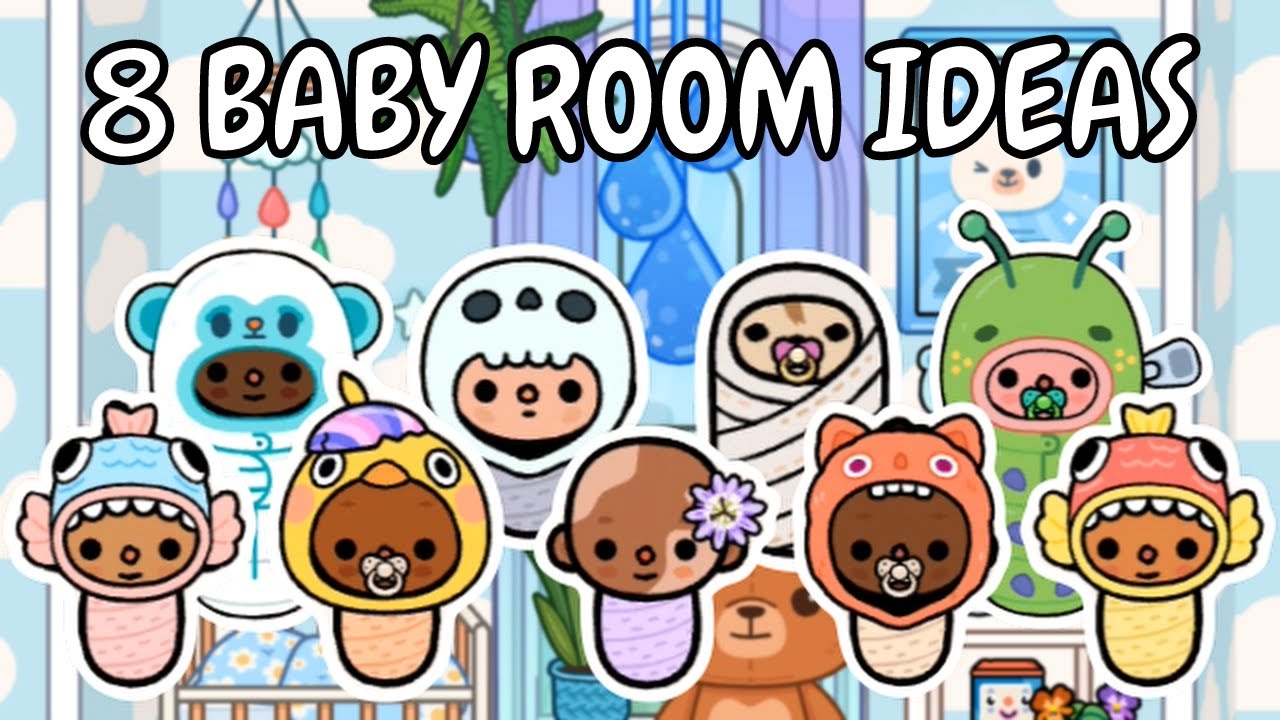 8 Baby Inspired Room Ideas 🍼🧸Toca Boca Design Ideas TOCA GIRLZ YouTube
