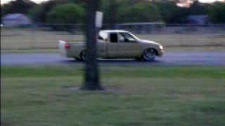 bagged s10 on 22s dragging frame. train horn