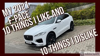 MY 2021 JAGUAR F-PACE - 10 Things I Like And Dislike About It screenshot 5