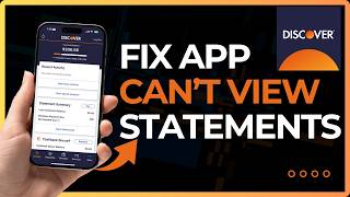How To Fix Discover Bank Cannot View Statements