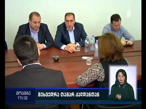 პერსონალური მონაცემების დაცვის ინსპექტორი თავისუფალი დემოკრატებს  შეხვდა 1 არხი 25.10.2015