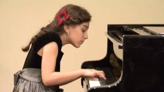 Alexandra Lominadze (10 Years old) -J.Haydn Sonata D-dur