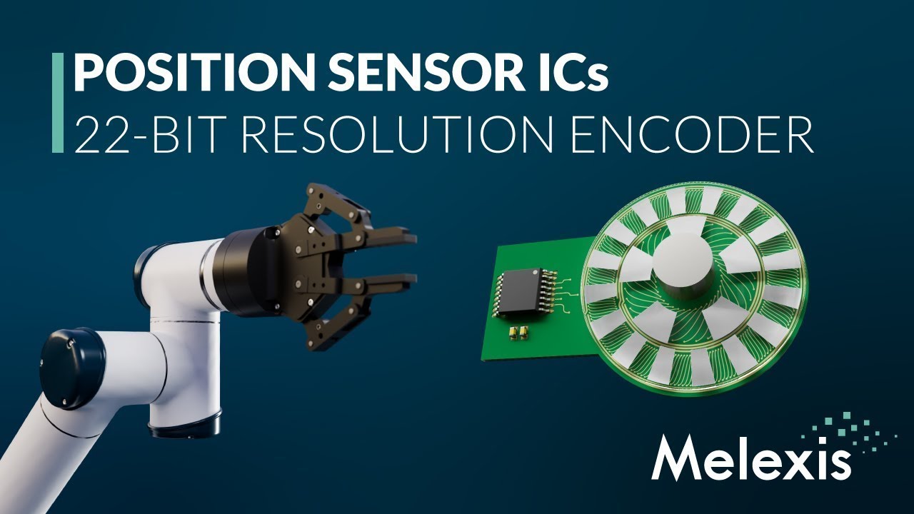 MLX90520 22-bit dual-input inductive encoder