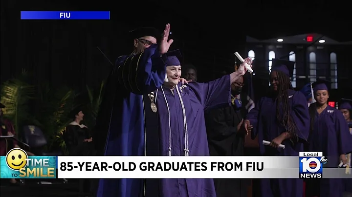 85-year-old woman graduates from FIU