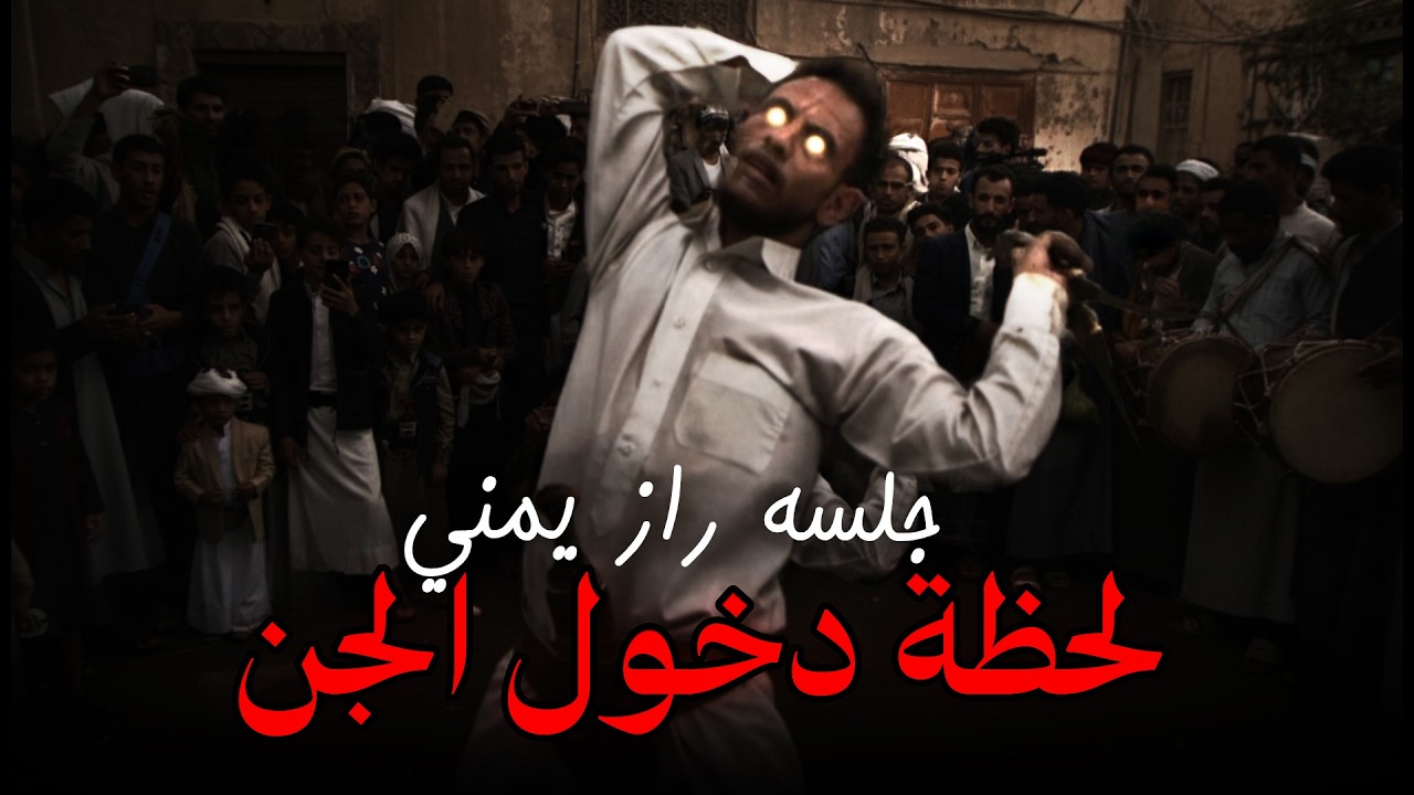 Момент одержимости демонами во время сеанса Низара Ямани.