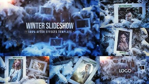 Winter Slideshow After Effects Templates
