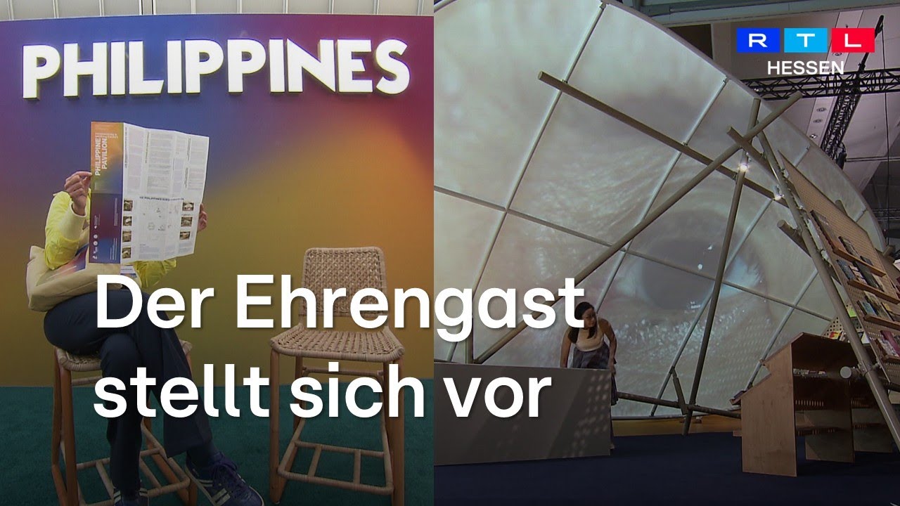 Letzte Vorbereitungen auf der Buchmesse 