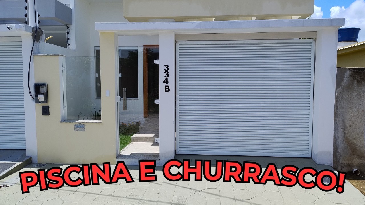 LINDA CASA A VENDA EM ITAPERUNA NO BAIRRO CEHAB COM ESPAÇO PARA PISCINA E ÁREA GOURMET!