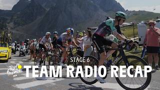 Tour de France 2026 - Stage 6 Highlights Team Radio