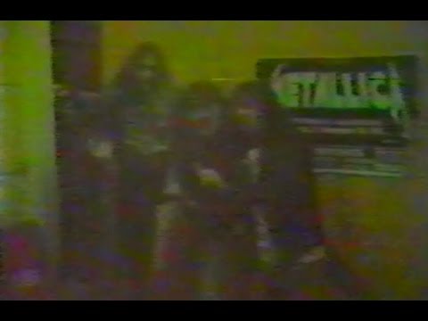 Metallica - Poperinge, Belgium [1984.11.17] Full Interview