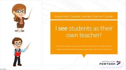 Assessment Capable Learners