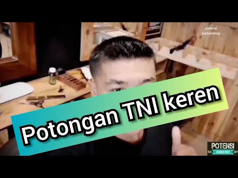  model  rambut  tentara yang  keren  STEP BY STEP YouTube