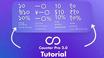 Counter Pro 2 for After Effects Tutorial