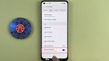 Remove animations, reduce motion on OPPO Reno7 Android 13