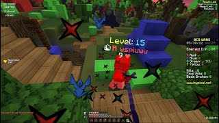 Killing Blatant Kill Aura Hacker | Bedwars