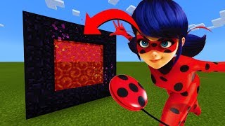 How To Make A Portal To The Miraculous Ladybug Dimension in Minecraft!