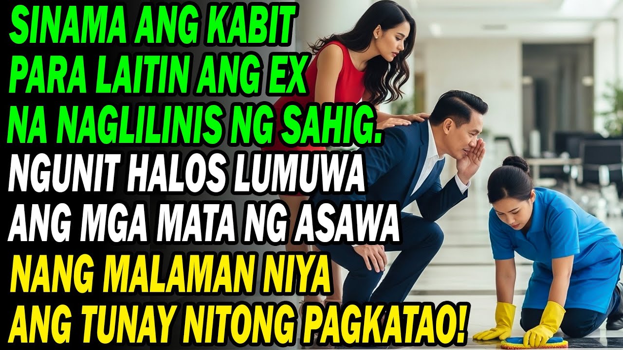 😭 Nilait Ang Ex Na Janitor Sa Harap Ng Kabit... Di Niya Alam Kung Sino Talaga Ang Kaharap Niya!