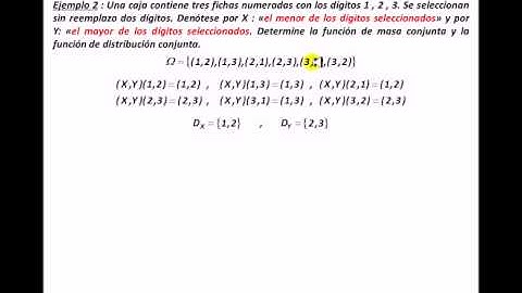 Vectores Aleatorios Parte 1. Adelmo Fernández