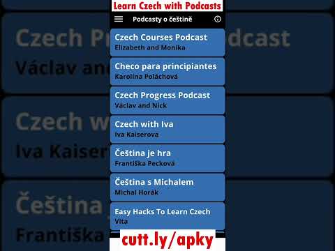 Google Play Aplikace: Learn Czech with Podcasts