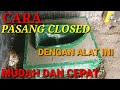 CLOSET JONGKOK || CARA PASANG CLOSET JONGKOK MUDAH || PASANG CLOSET JONGKOK CEPAT