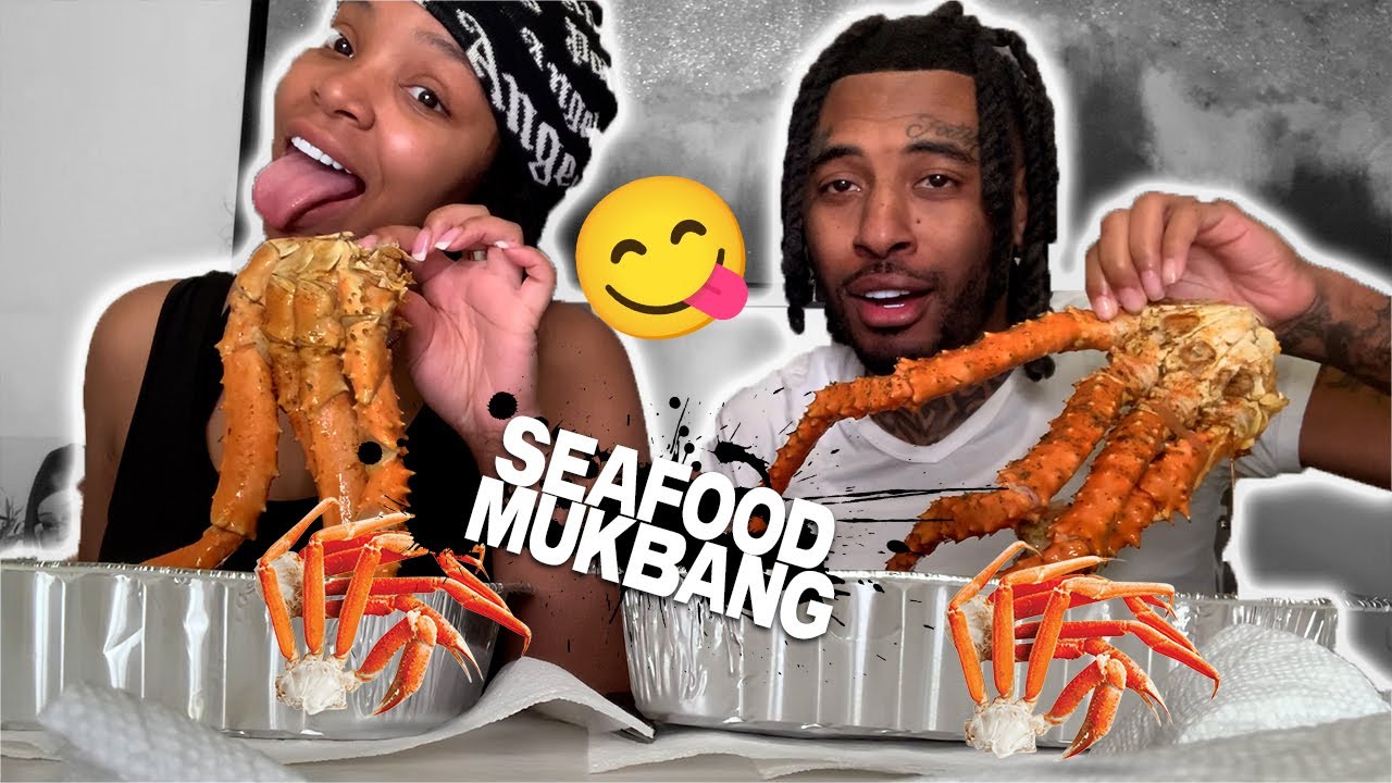 Seafood Boil King Crab Mukbang